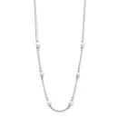 Athena Halskette 45 cm - Sterlingsilber - Süßwasserperlen